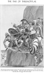Der Pass von Thermopylae, ca. 1940er Jahre von Richard Henry Brock