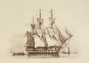 Canopus 80 Kanonen Erste Klasse 2. Rang, ca. 1849