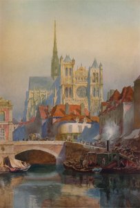 Kathedrale von Amiens, um 1903, 1938