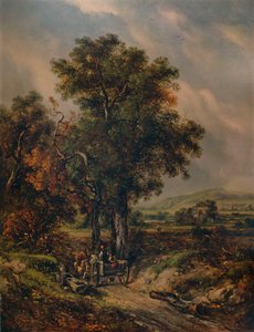 Okehampton, 19. Jahrhundert, 1935 von Richard Hilder