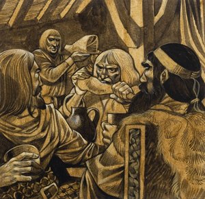 Balin bemerkt Garlon von Richard Hook