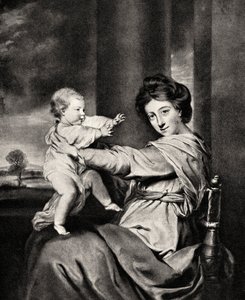 Caroline, Herzogin von Marlborough und Tochter, 20. Jahrhundert