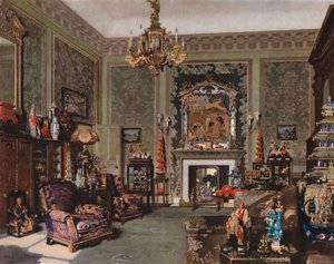 Buckingham Palace: Queen Marys chinesisches Chippendale-Zimmer