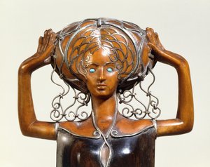 Buchbaumstatuette (Detail)