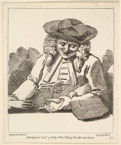 Ein Pfarrer, der die Hände zweier Menschen verbindet, Oktober 1788