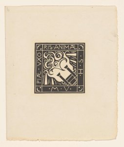 Vignette zur Erinnerung an Mary Vincentia Huizinga-Schorer von Richard Nicolaüs Roland Holst
