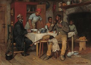 Ein pastoraler Besuch, 1881 von Richard Norris Brooke