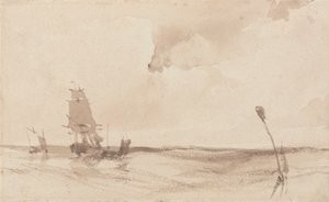 Eine Meereslandschaft von Richard Parkes Bonington