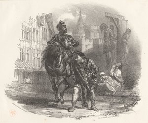 Die Gehängten von Richard Parkes Bonington