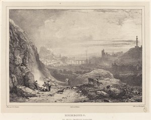 Edinburgh von der Kapelle Saint-Antoine aus gesehen