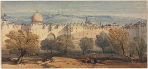 Stephanstor, Jerusalem von Richard Principal Leitch