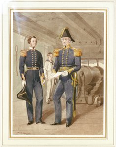 Die Royal Navy. Nr. 4. Maat. 2. Klasse Junge. Kommodore von Richard Ubsdell