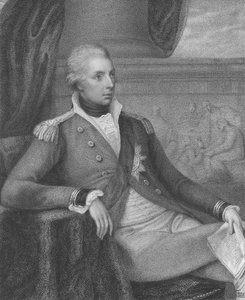Frederick Howard, 5. Earl of Carlisle, graviert von Thomas Ryder, 1800 von Richard Westall