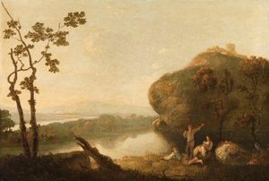 Ansicht bei Rom von Richard Wilson