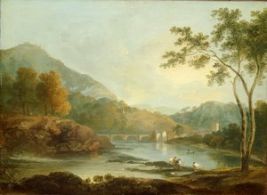 Castell Dinas Bran, Llangollen von Richard Wilson