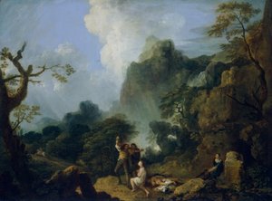 Landschaft mit Banditen: der Mord