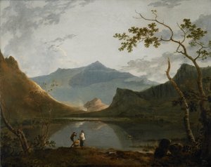 Snowdon vom Llyn Nantlle von Richard Wilson