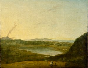 Der Lago di Agnano von Richard Wilson