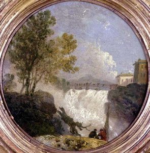 Das Wehr am Po von Richard Wilson