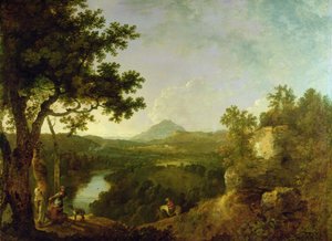 Blick in der Nähe von Wynnstay, dem Sitz von Sir Watkin Williams-Wynn