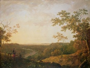 Blick auf den Fluss Dee, ca. 1761