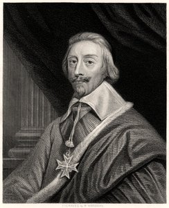 Kardinal Richelieu, französischer Prälat und Staatsmann, 19. Jahrhundert