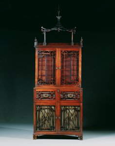 George II Sekretär-Schrank von Richard Wright