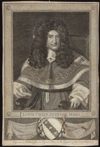 Lord Chief Justice Holt von Richard van Bleeck