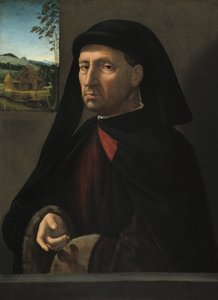 Porträt eines Gentlemans, ca. 1505 von Ridolfo Ghirlandaio