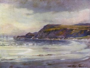 Sommerabend, Küste von Anglesey von Robert (after) Fowler