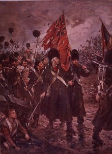 Rettung der Farben, die Wachen bei Inkerman während des Krimkrieges 1854