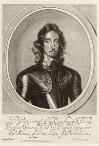 Sir Thomas Fairfax, um 1645 (Gravur) von Robert (after) Walker