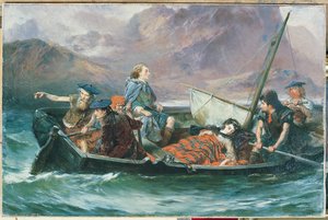 Während der Wanderung von Charles Edward Stuart