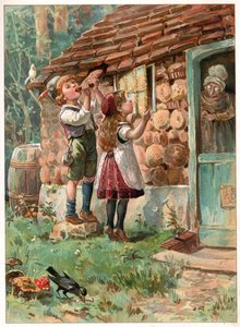 Hänsel und Gretel, Illustration aus 