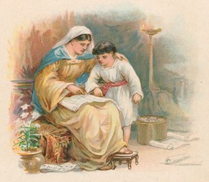 Timothy und seine Mutter von Robert Ambrose Dudley