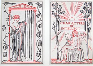 Charaktere des Intellekts, aus Shakespeare