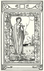 Illustration für Gedichte von John Keats (Lithografie) von Robert Anning Bell