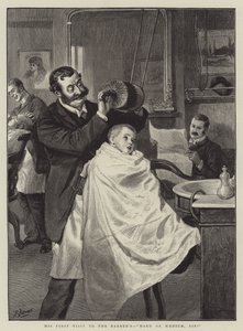 Sein erster Besuch beim Barbier, Hart oder Mittel, Sir von Robert Barnes
