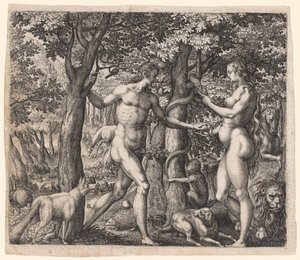 Adam und Eva von Robert Boissard