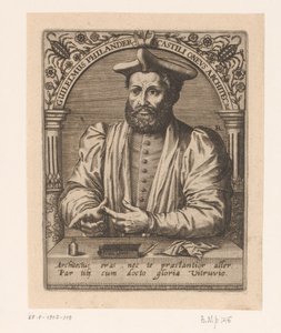 Porträt von Guillaume Philandrier von Robert Boissard