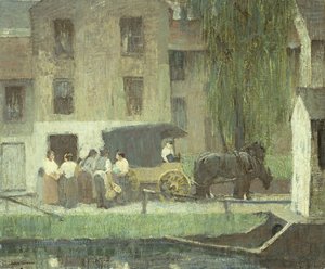 Der Karren des Händlers am Kanal, New Hope
