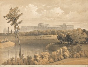 Kristallpalast vom Reservoir, Sydenham von Robert Carrick