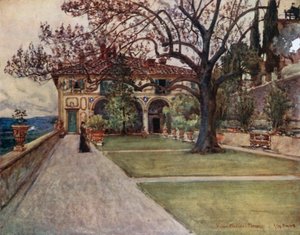 Die Villa Medici in Fiesole von Robert Charles Goff
