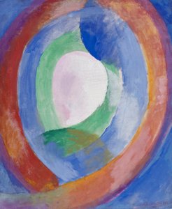 Kreisförmige Formen, Mond Nr. 1 von Robert Delaunay