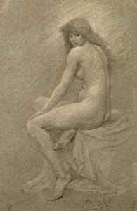 Studie für Lilith, ca. 1900 von Robert Fowler