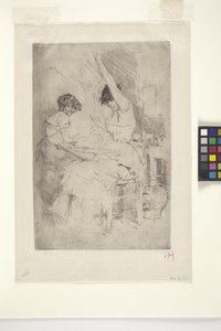 Perlenfädler, Venedig von Robert Frederick Blum
