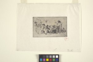 Männer und Esel, Rom von Robert Frederick Blum