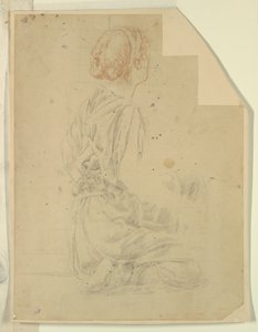 Studie für eine sitzende Frau, „Vintage Festival,“ Mendelssohn Glee Club, New York, NY von Robert Frederick Blum