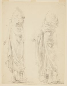Studie für den Anführer der Prozession, „Weinfest“, Mendelssohn Glee Club, New York, NY von Robert Frederick Blum