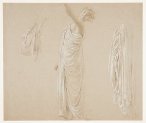 Studie für den Anführer der Prozession, „Weinfest“, Mendelssohn Glee Club, New York, NY von Robert Frederick Blum
